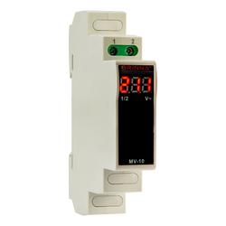 Volt�metro Digital para Riel Din Monof�sico Brinna MV-10